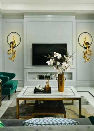 MAJESTIC PEACOCK – Designer Wall Light