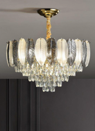 FEATHERGLOW CASCADE CHANDELIER