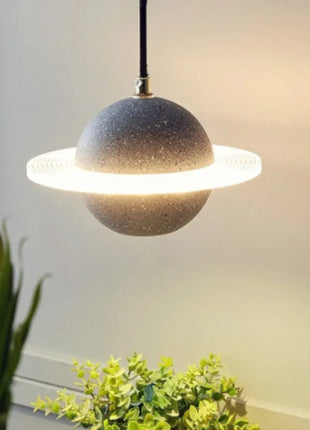 AstraSphere – Cosmic Halo Pendant Light