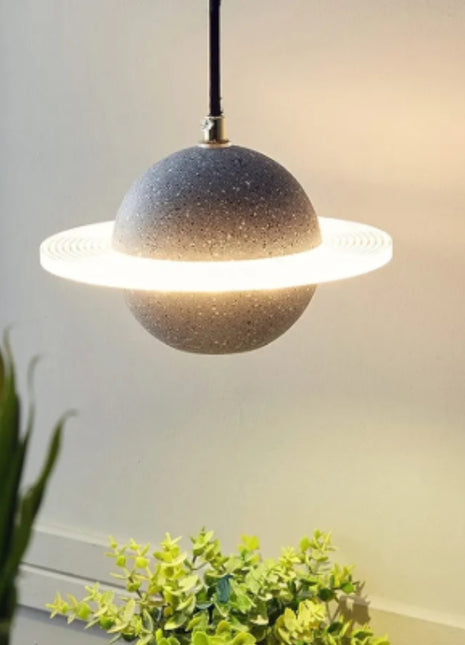 AstraSphere – Cosmic Halo Pendant Light