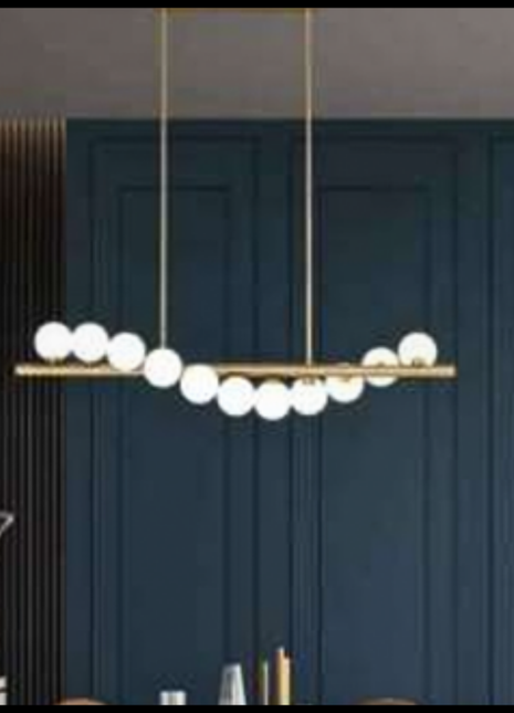 Linea Pearl Luxe Chandelier – 11 Light Orbs
