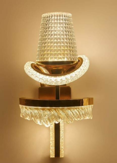 Lustré Amber Wall Lamp
