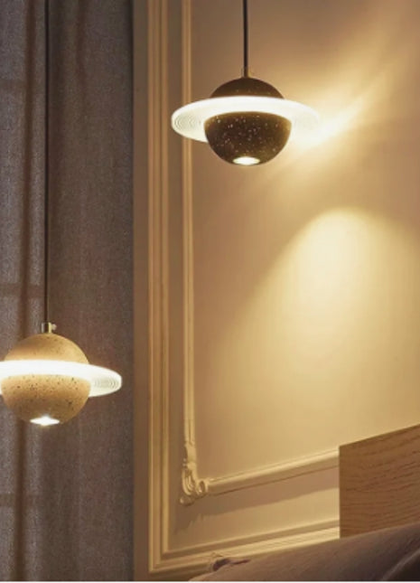 AstraSphere – Cosmic Halo Pendant Light