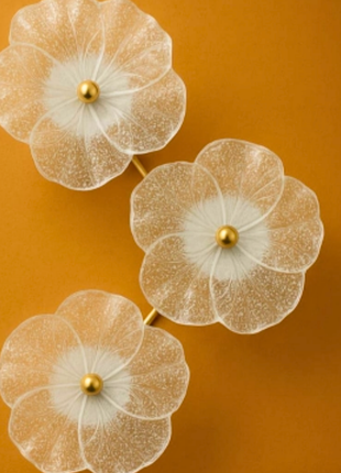 Lumia Petal Wall Light – A Symphony of Glass & Grace