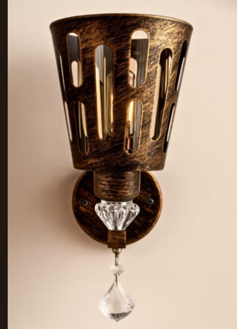 Vintara Glow Wall Lamp – Vintage Charm, Modern Brilliance
