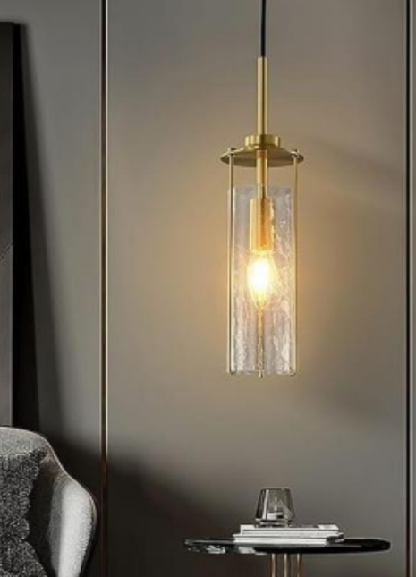 Crackled Luxe Pendant