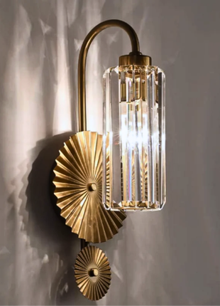 Glinté Crystal Wall Light – Modern Luxury Sconce for Living Room, Bedroom & Hallways