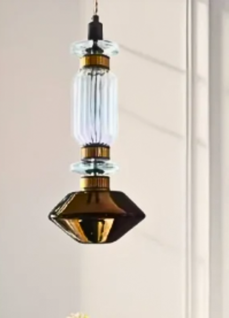 Crystelle Pendant – Elegant Crystal Designer Light