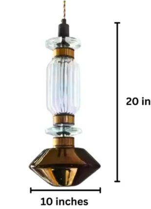 Crystelle Pendant – Elegant Crystal Designer Light