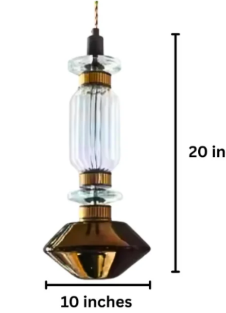 Crystelle Pendant – Elegant Crystal Designer Light