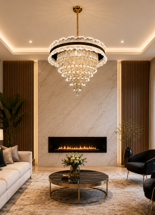 Vellaro Crown – Crystal Chandelier
