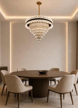 Vellaro Crown – Crystal Chandelier