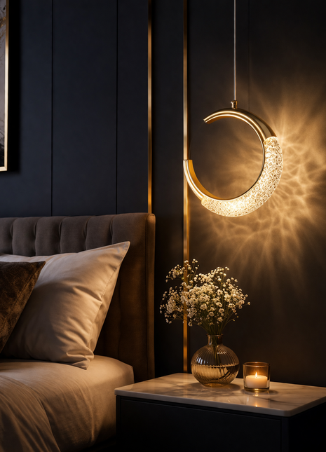 Ardh Chandra Pendant Light