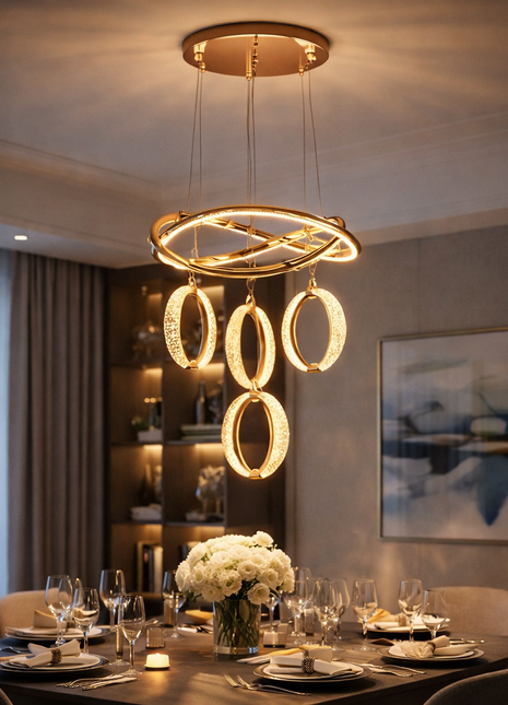 Elysium Cirque – Modern Ring Chandelier