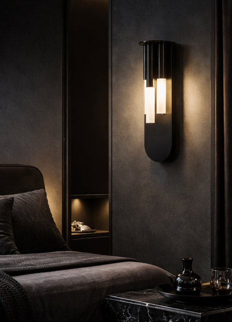 Obsidian Glow – Modern Architectural Wall Light