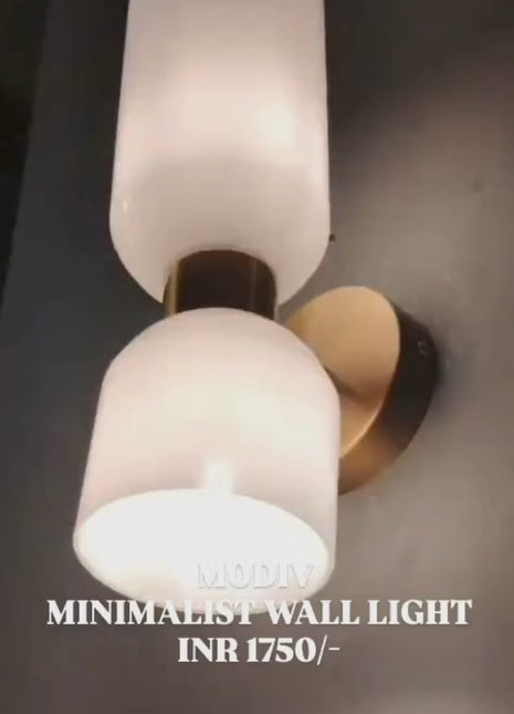 Modiv – Minimal Dual Glow Wall Light