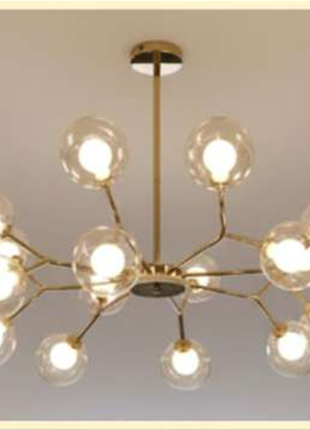 Nova Crest ( 16 Lights) – Modern Starburst Chandelier