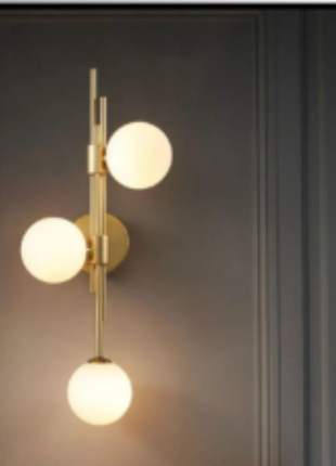Aurum Trio – Luxury Vertical Wall Light