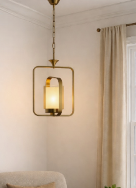 Modern Manor – Contemporary Lantern Pendant Light