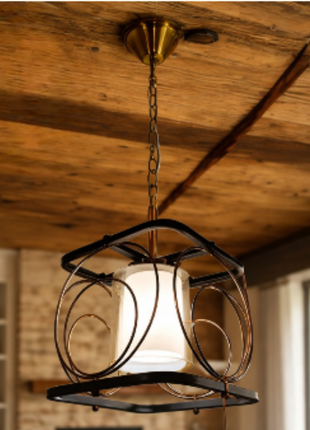 Emberstead – Rustic Lantern Pendant Light