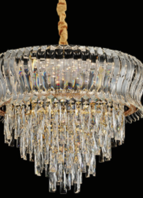 Lustre de Luxe Crystal Chandelier