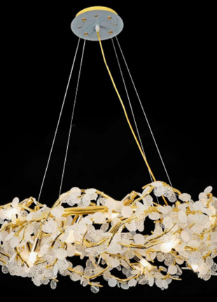 Opaline Meadow (800mm) - Luxury Crystal Chandelier