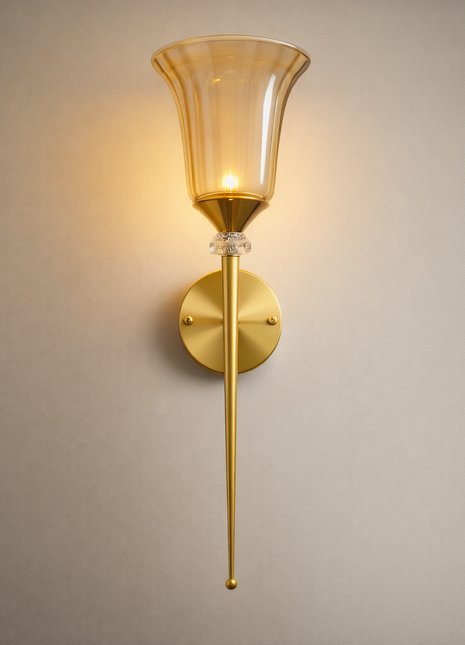 Solvyn Amber Sconce