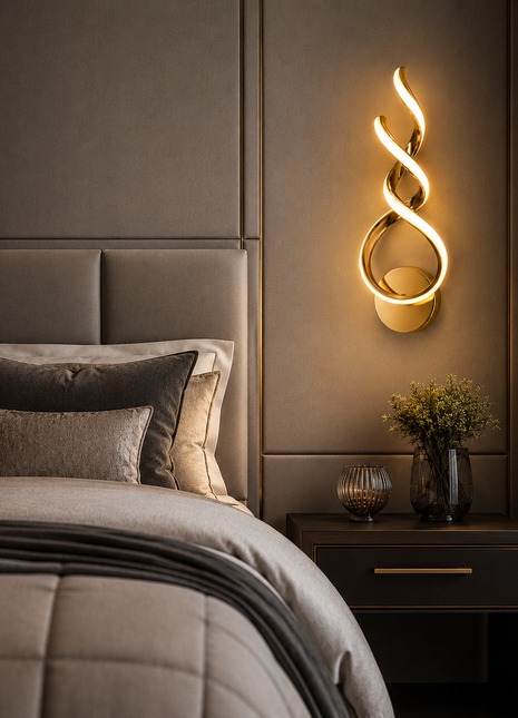 Veloria Spiral Sconce