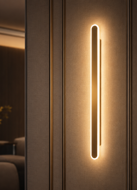 VertiGlow Bar ( 600mm ) – Modern Vertical LED Wall Light